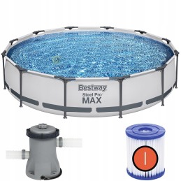 Bestway 56416 rėmo sodo baseinas 366x76