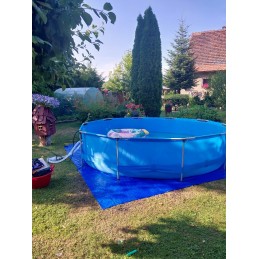 19in1 rėmo sodo baseino 366x76 siurblio dangtis