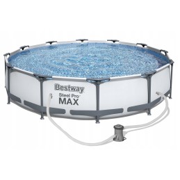 56416 šeimos karkasinis sodo baseinas su siurbliu 366x76 bestway
