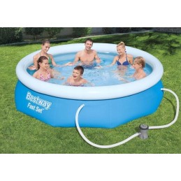 Išplečiamas sodo baseinas 305 x 76 cm rinkinys 9in1 bestway 57270