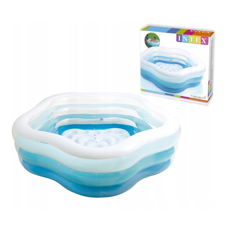 Intex vaikiškas pripučiamas baseinas 185x180x53 460l
