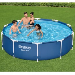 Bestway apvalus sodo karkasinis baseinas 56677