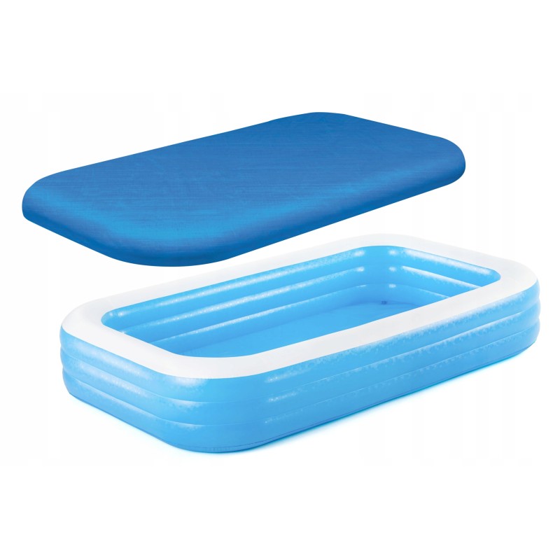 Bestway didelis pripučiamas baseinas su danga 305x183x56