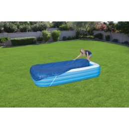 Bestway didelis pripučiamas baseinas su danga 305x183x56