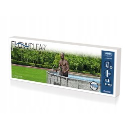 Saugios baseino kopėčios 107 cm bestway 58330