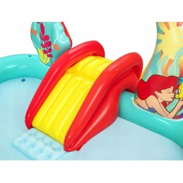 Mermaid vandens žaidimų aikštelė prie baseino čiuožykla