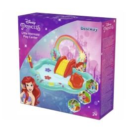 Mermaid vandens žaidimų aikštelė prie baseino čiuožykla