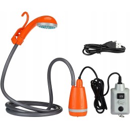 Turistinis dušas, stovyklavimo dušas, baterija v3