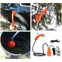 Turistinis dušas, stovyklavimo dušas, baterija v3