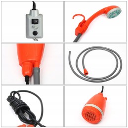 Turistinis dušas, stovyklavimo dušas, baterija v3