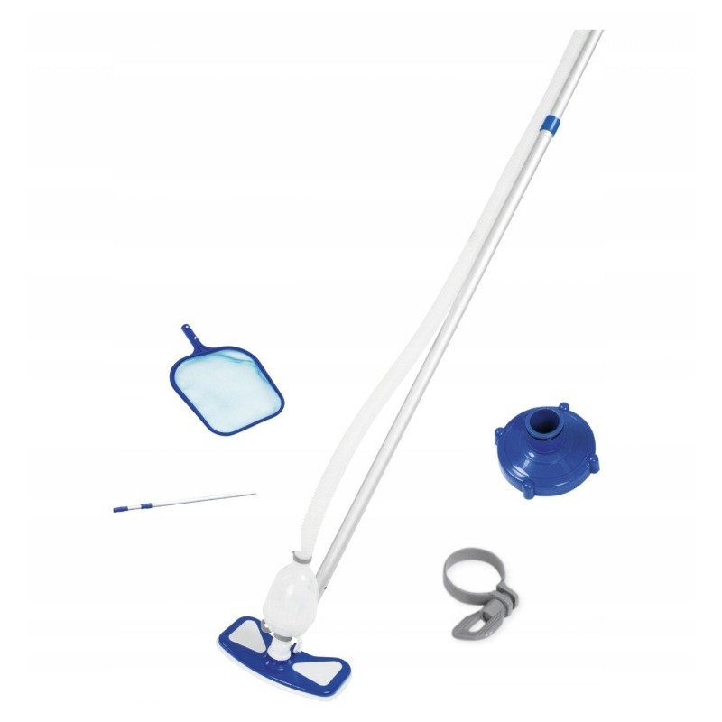 Baseino dulkių siurblys, sietelis, ilga lazda, 2 79 m, 58234