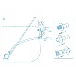 Aqua Crawl Clear Bestway 58212 dulkių siurblys baseino dugnui valyti