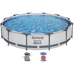 ? karkasinis sodo baseinas 366x76cm 3in1 komplektas