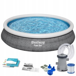 Išplečiamas sodo baseinas 457 x 84 cm 9in1 bestway 57313n