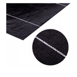 Agrotekstilė nuo piktžolių 1,1 x 100 m agrotekstilė 70 g juoda stipri