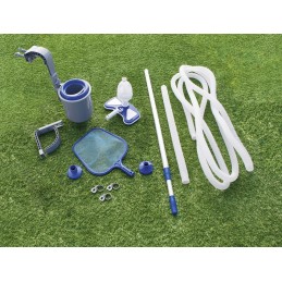 Prabangus baseino valymo rinkinys, skimeris dulkių siurblys