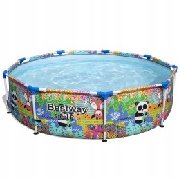 Sodo rėmo baseino rinkinys 274 x 66 cm 4in1