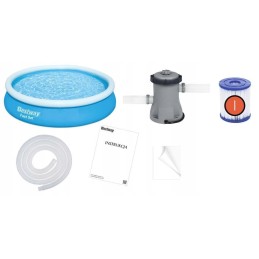Bestway išsiplėtimo baseinas 5377 l 366x76 cm 57274