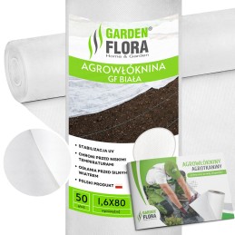 Balta žieminė agrotekstilė gf p-50 1,6x80m
