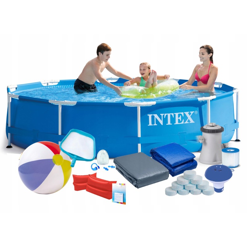 Intex 28202 15in1 rėmo baseinas 305x76cm