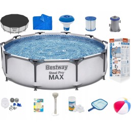 Bestway 305 baseino 305x76 rėmo rinkinys 20in1