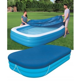 Sodo baseinas pripučiamas baseinas Bestway stačiakampis baseinas 305x183x56cm 5in1