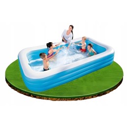 Sodo baseinas pripučiamas baseinas Bestway stačiakampis baseinas 305x183x56cm 5in1
