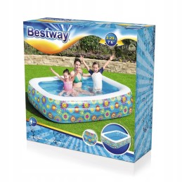 Pripučiamos baseino gėlės 229 x 152 x 56 cm bestway 54120