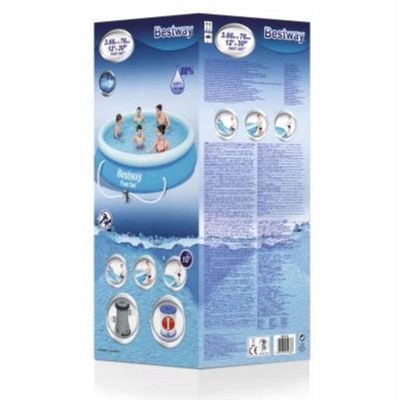 Išsiplėtimo baseinas 366x76 cm bestway