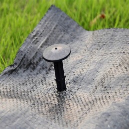 Storas žemės ūkio audinys apsaugos nuo piktžolių uv agro audinys 90g m 1 6x100m 100 smeigtukai