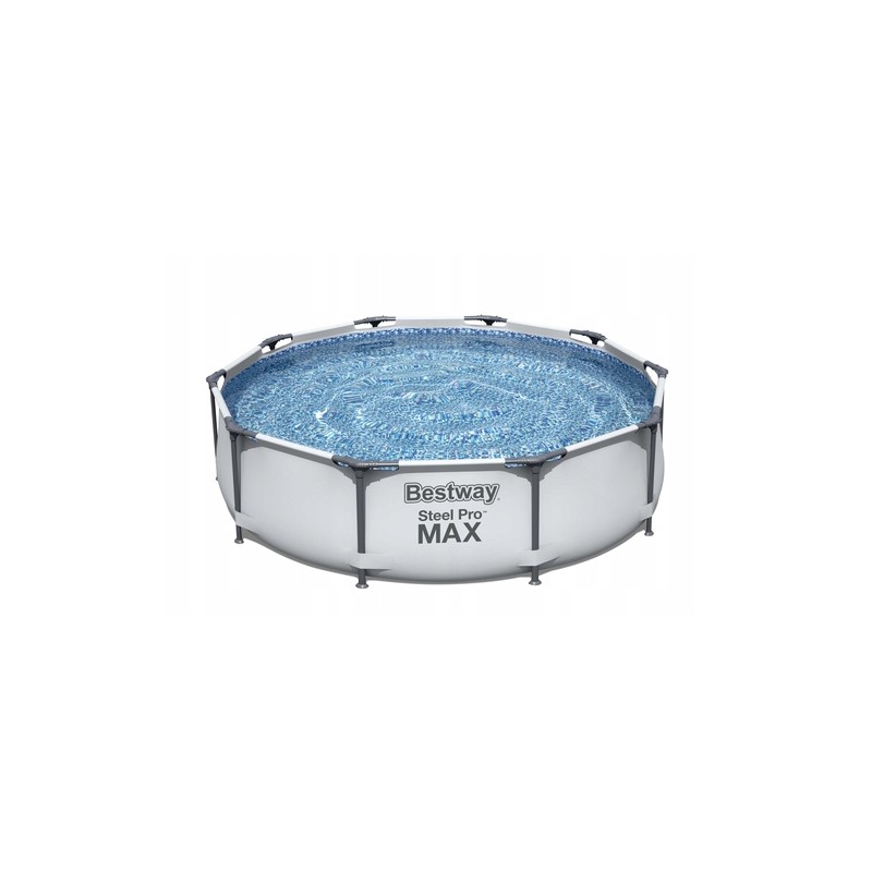 Armuotas plieninis baseinas 305x76cm plieno pro