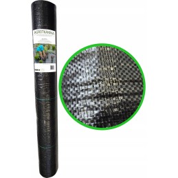 Agrotkanina kilimėlis nuo piktžolių UV storio juodas 2x50m 80g/m2