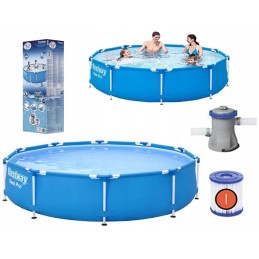 Sodo baseinas, didelio rėmo baseinas, 305 cm