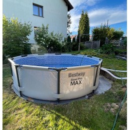 Plieninis sodo baseinas 305 x 76 cm rinkinys 9in1 bestway 56408