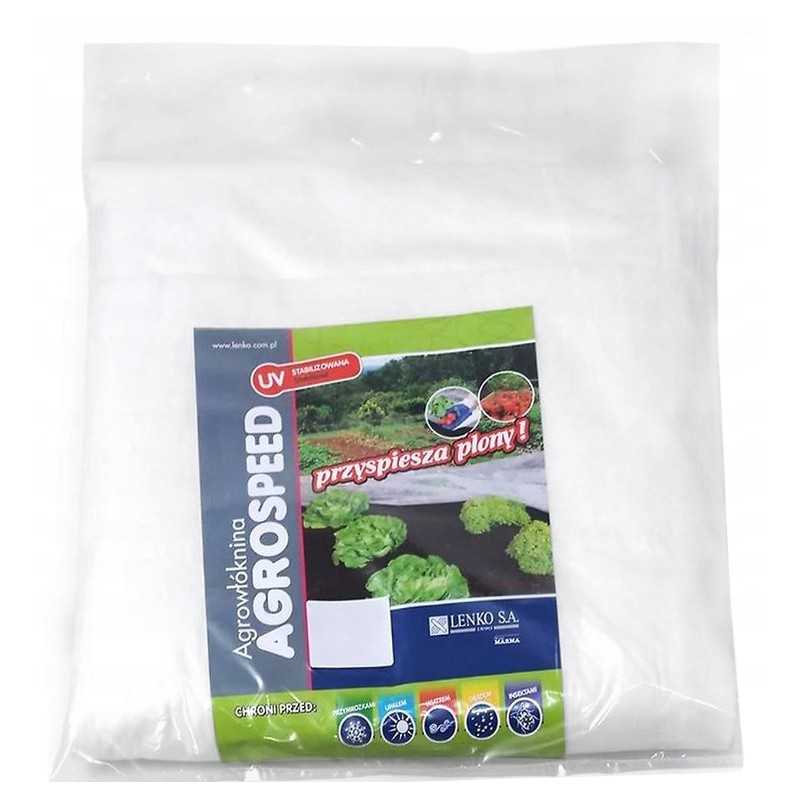 Balta agrotekstilė 160 cm x 1000 cm 17 g/m² tvirta