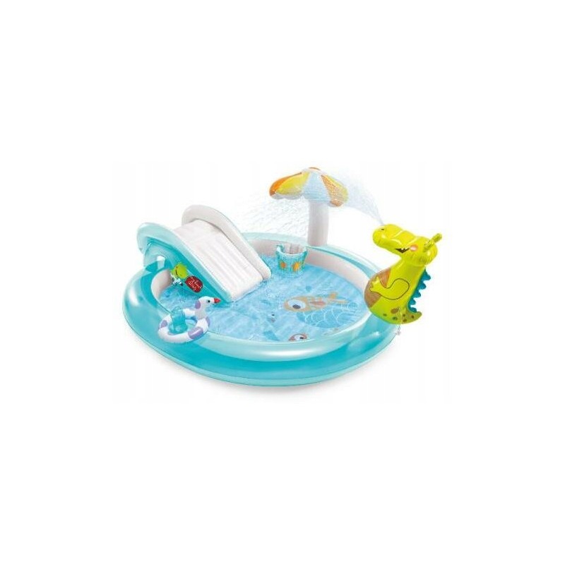 Pripučiama aligatorių žaidimų aikštelė 201x170x84cm 57165np