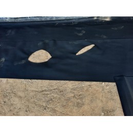 Poliesterio kelių geotekstilė