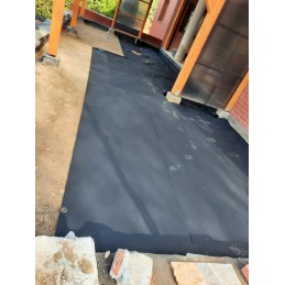 Poliesterio kelių geotekstilė