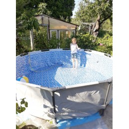 Bestway sodo rėmo baseinas 305 x 305 cm