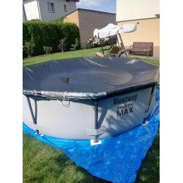 Bestway sodo rėmo baseinas 305 x 305 cm