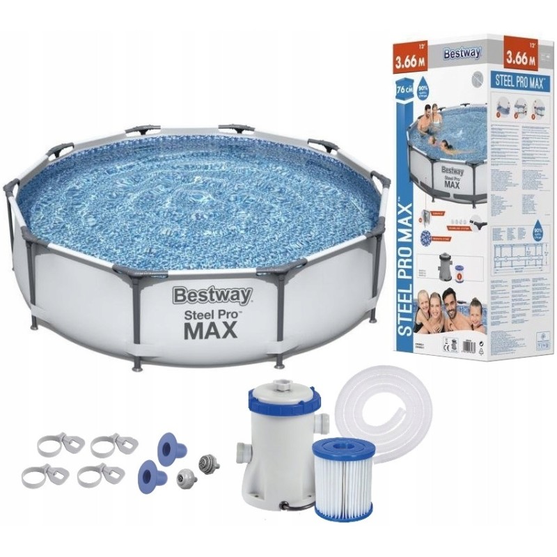 Bestway 56416 rėmo baseino 366x76 siurblio filtras