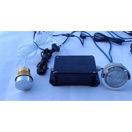 Apšvietimo rinkinys su 12 lempučių kubilui, povandeniniam SPA, sūkurinei voniai, įvairiaspalvis hitas