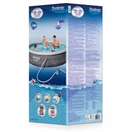 Bestway baseinas greitas apvalus 396x84 cm
