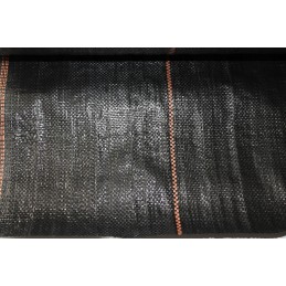 Agrowwoven mulčiavimas nuo piktžolių bradas juodas 1 6x100 m 70 g m2