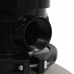 Smėlio baseino filtras su 4 krypčių vožtuvu, pilkas 350 mm