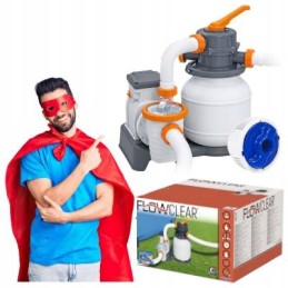 Bestway baseino smėlio siurblys 58497 naujas ir aukštas