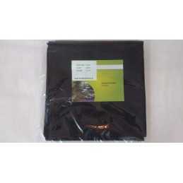 Juodos agrotekstilės 50g 1,6m x 5m neaustinės žievės mulčiavimo kilimėlis