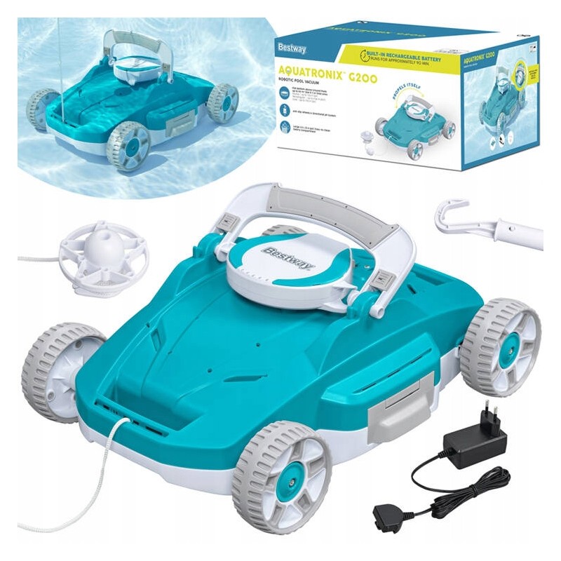 Bestwaya automatinis baseino dulkių siurblys Aquatronix G200 58765