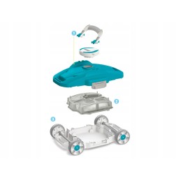 Bestwaya automatinis baseino dulkių siurblys Aquatronix G200 58765