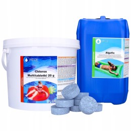 Ntce chloras baseinui 5kg 20g tabletės baseinams antidumblių chemikalai